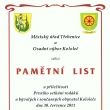 Pam�tn� list 1. setk�n� rod�k� a b�val�ch i sou�asn�ch Kolole�an�